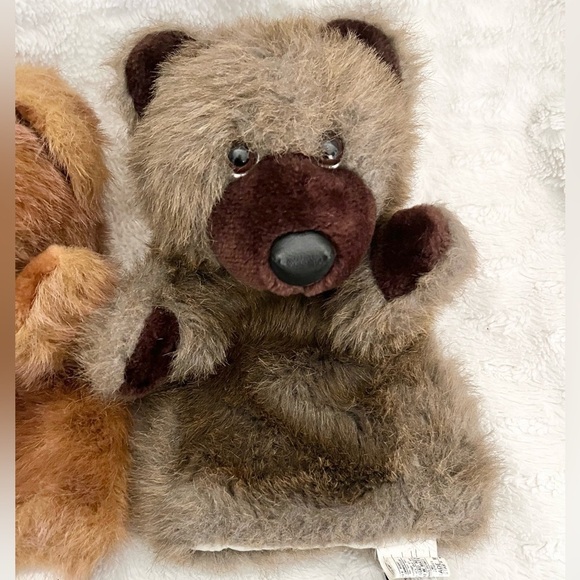 Vintage 1985 24K Polar Puff Bear Puppets Collectibles - Picture 3 of 8